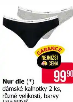 Teta Nur die dámské kalhotky 2 ks, různé velikosti nabídka