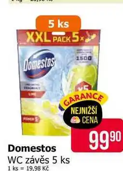 Teta Domestos WC závěs 5 ks nabídka