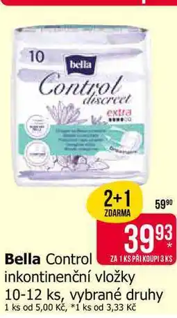 Teta Bella Control inkontinenční vložky 10-12 ks nabídka