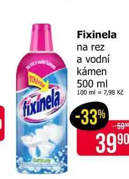 Teta Fixinela na rez a vodní kámen nabídka