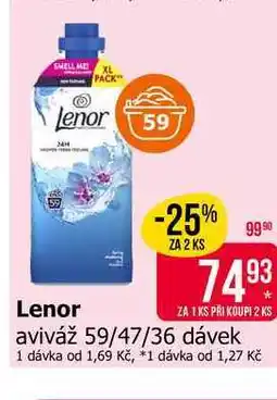 Teta Lenor aviváž 59/47/36 dávek nabídka