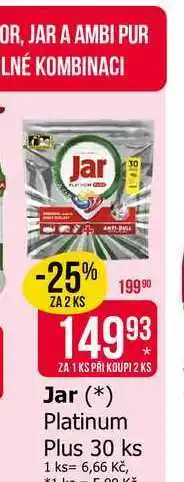 Teta Jar Platinum Plus 30 ks nabídka