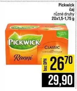 Jip Pickwick čaj různé druhy 20x1 nabídka