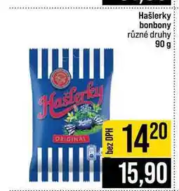 Jip Hašlerky bonbony různé druhy nabídka