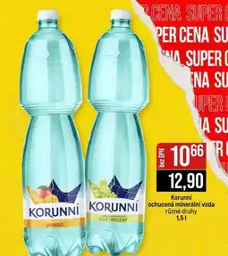 Jip Korunní ochucená minerální voda různé druhy nabídka