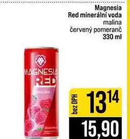 Jip Magnesia Red minerální voda malina červený pomeranč nabídka