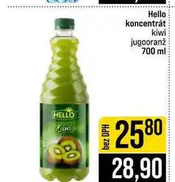 Jip Hello koncentrát kiwi jugooranž nabídka