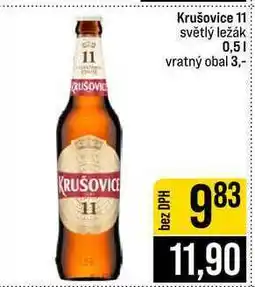 Jip Krušovice 11 světlý ležák nabídka