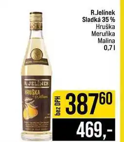 Jip R.Jelínek Sladká 35% Hruška Meruňka Malina nabídka