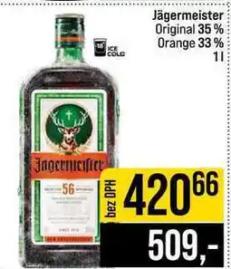 Jip Jägermeister Original 35% Orange 33% nabídka