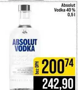 Jip Absolut Vodka 40 % nabídka