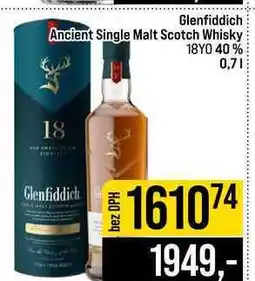 Jip Glenfiddich Ancient Single Malt Scotch Whisky 18 18YO 40% nabídka