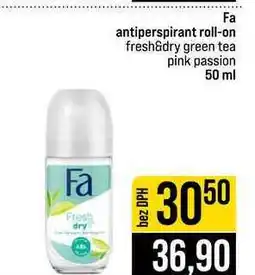 Jip Fa antiperspirant roll-on fresh&dry green tea pink passion nabídka