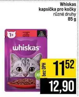 Jip Whiskas kapsička pro kočky různé druhy nabídka