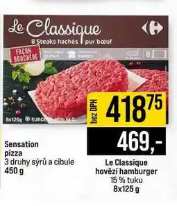 Jip Le Classique hovězí hamburger 15% tuku nabídka