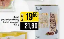 Jip Simpl potrava pro kočky kuřecí v omáčce nabídka
