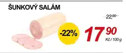 ZEMAN Šunkový salám nabídka