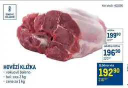 Makro Hovězí kližka nabídka