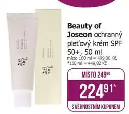 Teta Beauty of Joseon ochranný pleťový krém SPF 50+, 50 ml nabídka