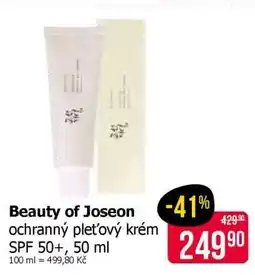 Teta Beauty of Joseon ochranný pleťový krém nabídka