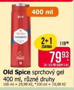 Teta Old Spice sprchový gel nabídka