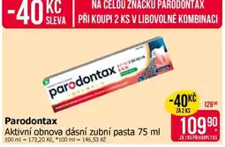 Teta Parodontax Aktivní obnova dásní zubní pasta 75 ml nabídka