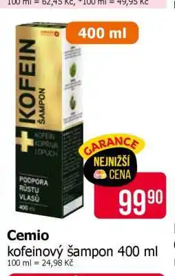 Teta Cemio kofeinový šampon 400 ml nabídka