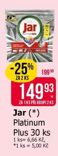Teta Jar (*) Platinum Plus 30 ks nabídka