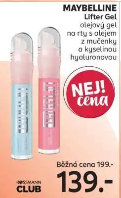 Rossmann MAYBELLINE Lifter Gel nabídka