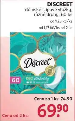 Rossmann Discreet nabídka