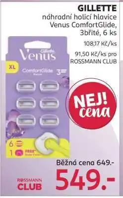 Rossmann GILLETTE nabídka