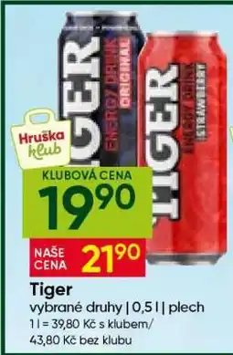 Hruška Tiger nabídka