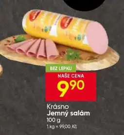 Hruška Krásno Jemný salám nabídka