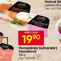 Hruška Pomazánka bulharská | česneková nabídka