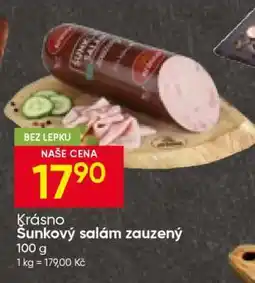 Hruška Krásno Šunkový salám zauzený nabídka