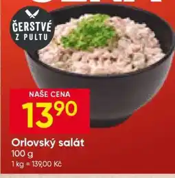 Hruška Orlovský salát nabídka