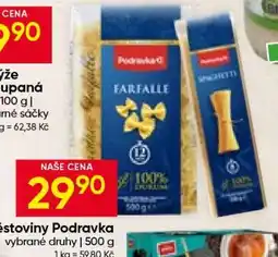 Hruška Těstoviny Podravka nabídka