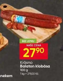 Hruška Krásno Balaton klobása nabídka