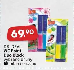 Coop DR. DEVIL WC POINT DUO BLOCK nabídka