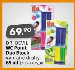 Coop DR. DEVIL WC POINT DUO BLOCK nabídka
