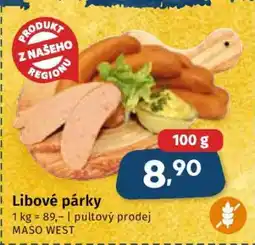 Coop Libové párky nabídka