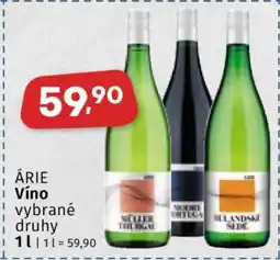 Coop Árie víno nabídka