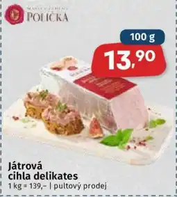 Coop Játrová cihla delikates nabídka