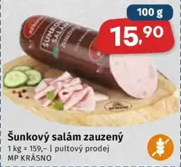 Coop Šunkový salám zauzený nabídka