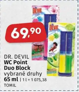 Coop DR. DEVIL WC POINT DUO BLOCK nabídka