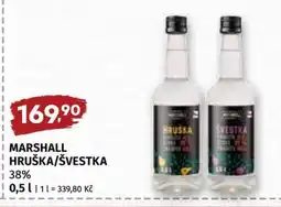 Coop MARSHALL HRUŠKA, ŠVESTKA nabídka