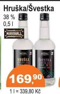 COOP DISKONT MARSHALL HRUŠKA, ŠVESTKA nabídka