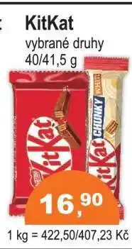 COOP DISKONT KitKat nabídka
