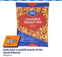 Action Směs kešu a arašidů Snacks of the World Pikantní nabídka