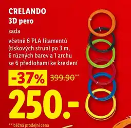 Lidl Crelando 3d pero sada nabídka